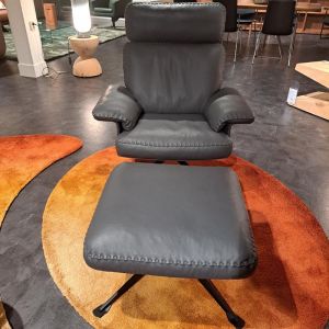 de Sede DS-31 Sessel mit Hocker 