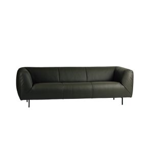 Label Moby Dick 3-Sitzer Sofa Leder Avocado