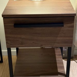 Nolte Akkeleen Nachttisch (2er-Set) – Walnuss 