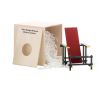 Vitra Rot-blauer Stuhl Miniatur 