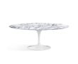 Knoll Saarinen Esstisch oval Arabescato Satin 
