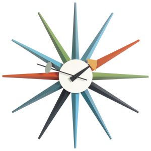 Vitra Sunburst Clock Wanduhr 